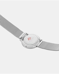 Mondaine - Mondaine Doppio Stainless Steel 33mm Watch