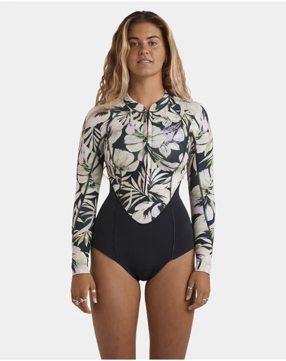Billabong - Womens 2/2mm Salty Dayz Natural Long Sleeve Springsuit