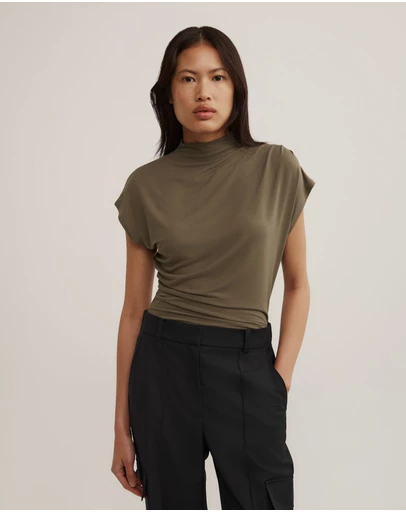 Witchery - Draped High Neck Top