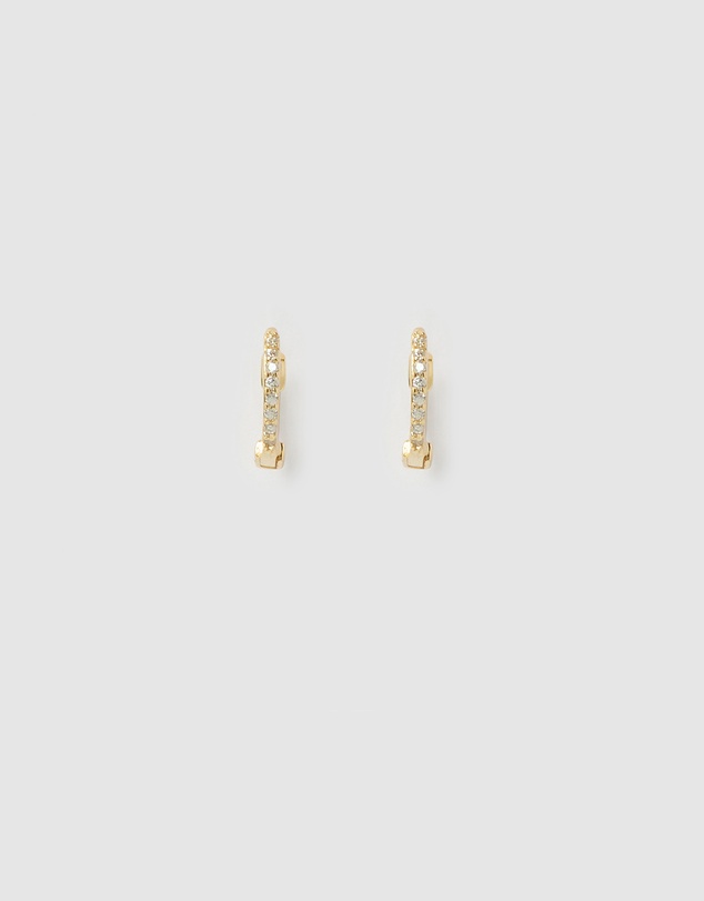 Arms Of Eve - Tabitha Huggie Earrings