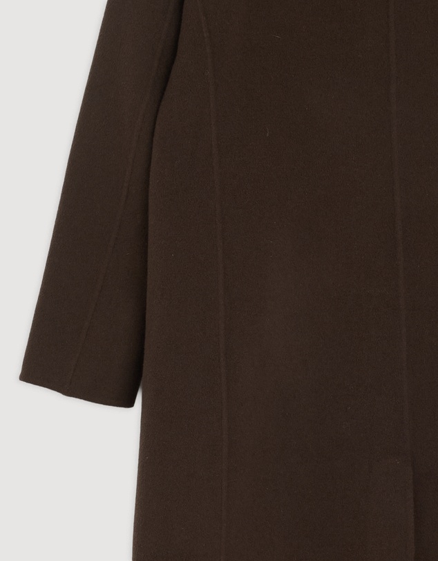 Revibe - Repaired Minima Esenciales Dulcie Relaxed Wool Coat - AU 12