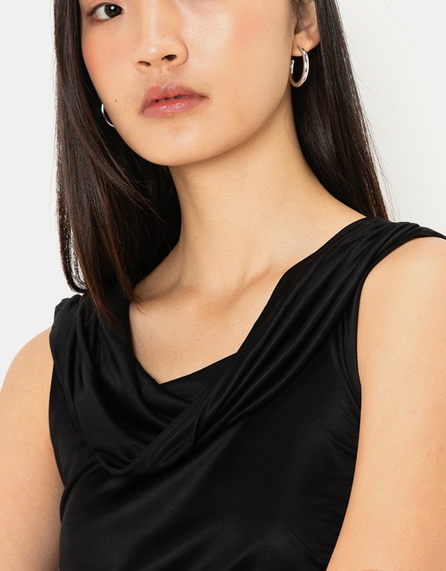 Karl Lagerfeld - Drapey Jersey Bodysuit