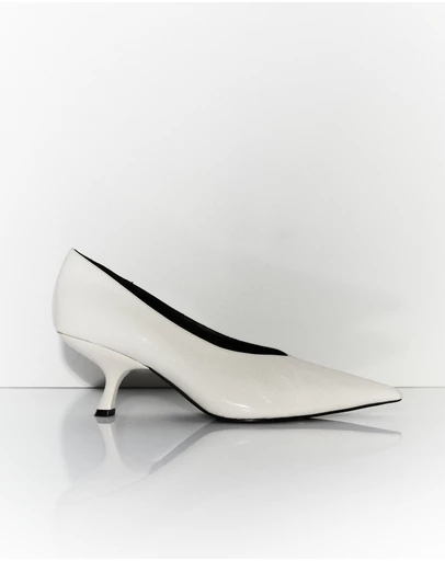 Nakedvice - The Hilton White Heel