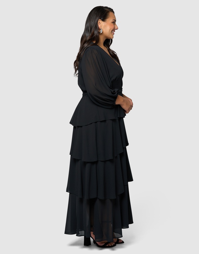 Pink Dusk by Curve Project - Temptress Maxi Dress