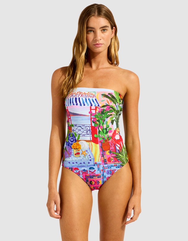 Seafolly - La Boca Bandeau One Piece Swimsuit
