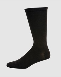 Pussyfoot - 3 Pack Non Tight Cuff Bamboo Crew Socks
