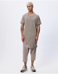 Surrounded By Ghosts - The Coltan Cotton Asymmetrical Tail T-Shirt