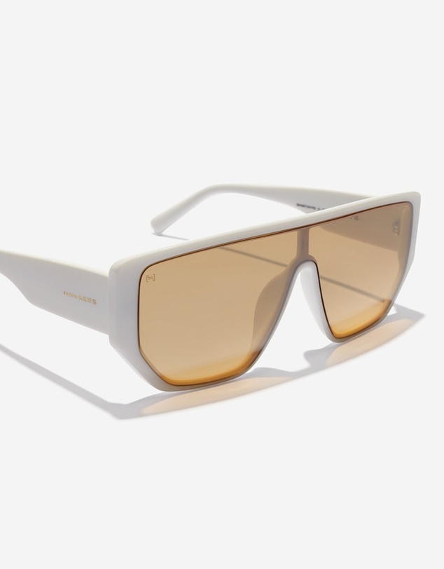 Hawkers Co - HAWKERS - White Mustard Eco METRO Sunglasses for Men and Women UV400