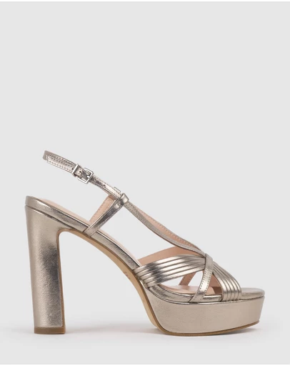 Edward Meller - SYRO110 V Strap Platform Sandal