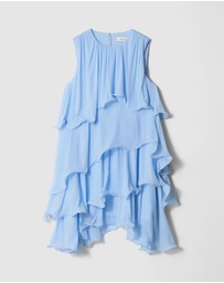 & Other Stories - Sleeveless Frill Mini Dress