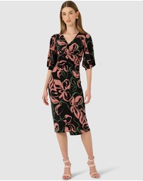 SACHA DRAKE - Allegra Faux Wrap Dress