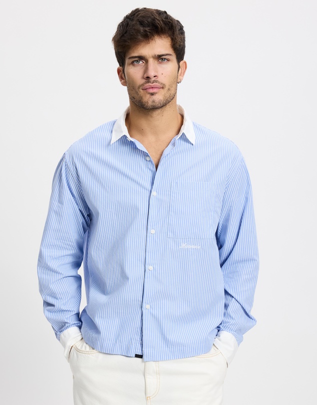 Zanerobe - Bankers Box Crop LS Shirt