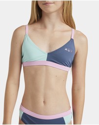 Roxy - Girls 8 to 16 Colorblock Two Piece