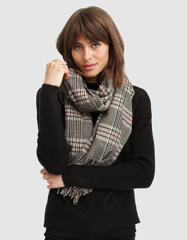 Belle & Bloom - Aspen Plaid Scarf