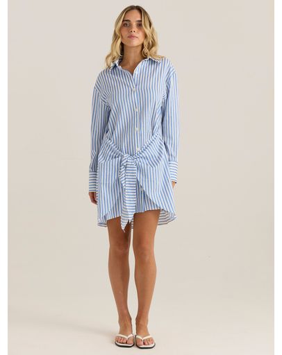 Blue/ White Stripe