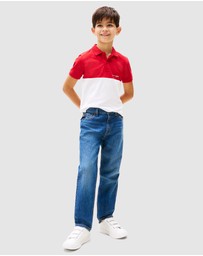 Tommy Hilfiger - Mini Corp Colourblock Polo - Teens