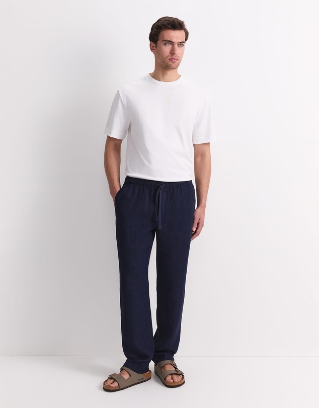 Sportscraft - Caffery Yarn Dyed Linen Pant