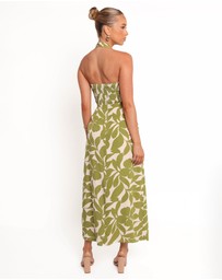 Petal & Pup - Alexis Maxi Dress - Green Floral