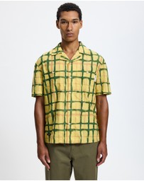 Andersson Bell - Rothko Open Collar Shirt