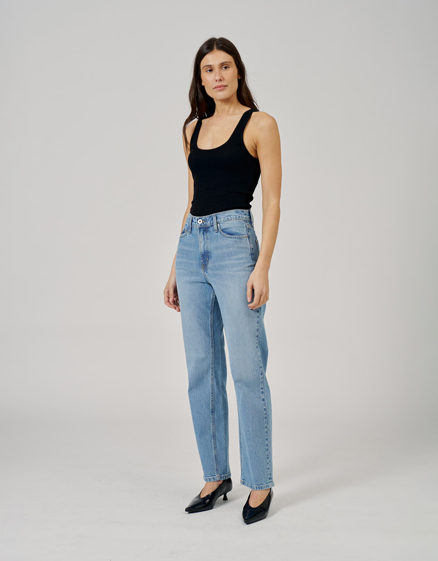 Outland Denim - Zoe High Straight Jeans