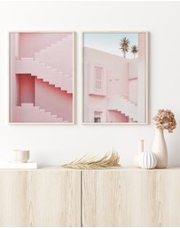 Olive et Oriel - Ibiza Hotel I Art Print
