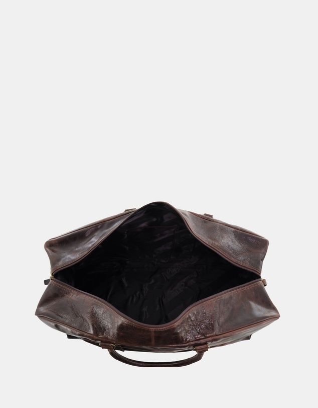 Pierre Cardin - Pierre Cardin Rustic Leather Business/Overnight Bag