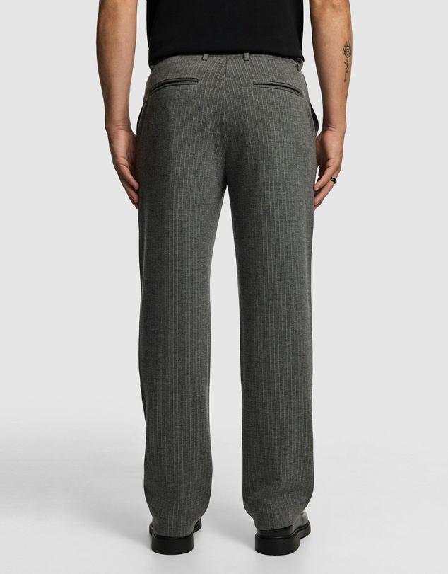yd. - Phoenix Pinstripe Wide Chino