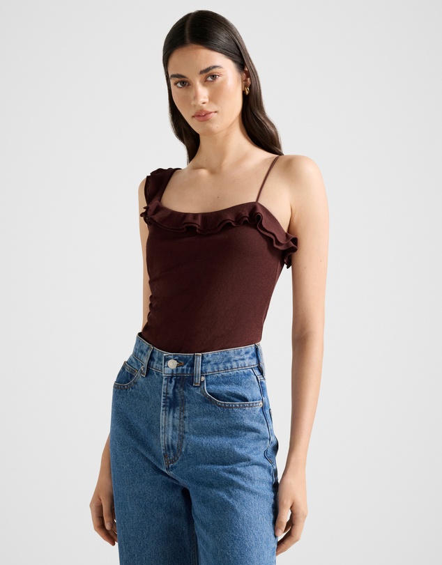 Forever New - Ellidy Ruffle Tank Top