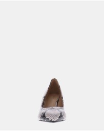 Naturalizer - Evie Pump - Black/White Snake