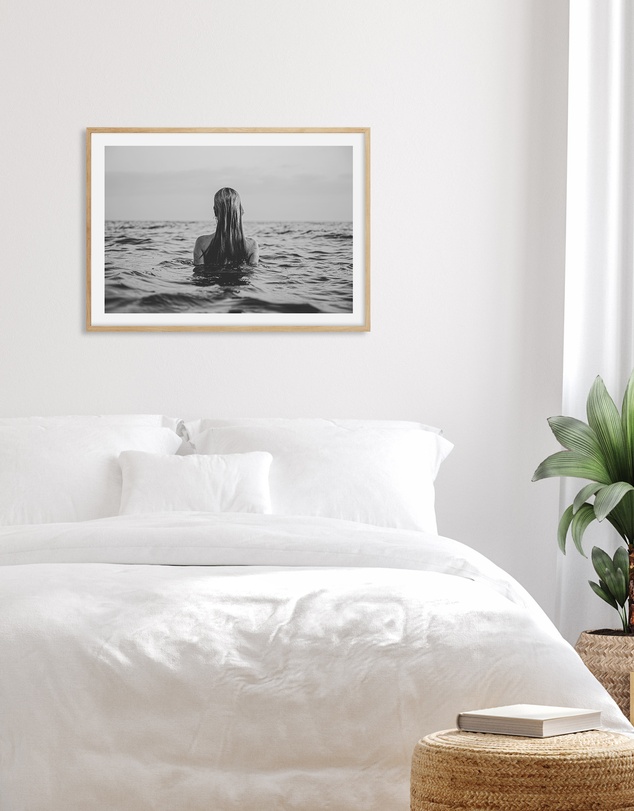 Olive et Oriel - L'Ocean I Art Print