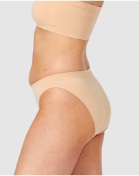 Ambra - 4 Pack Bare Essentials Recycled Nylon Bikini Brief