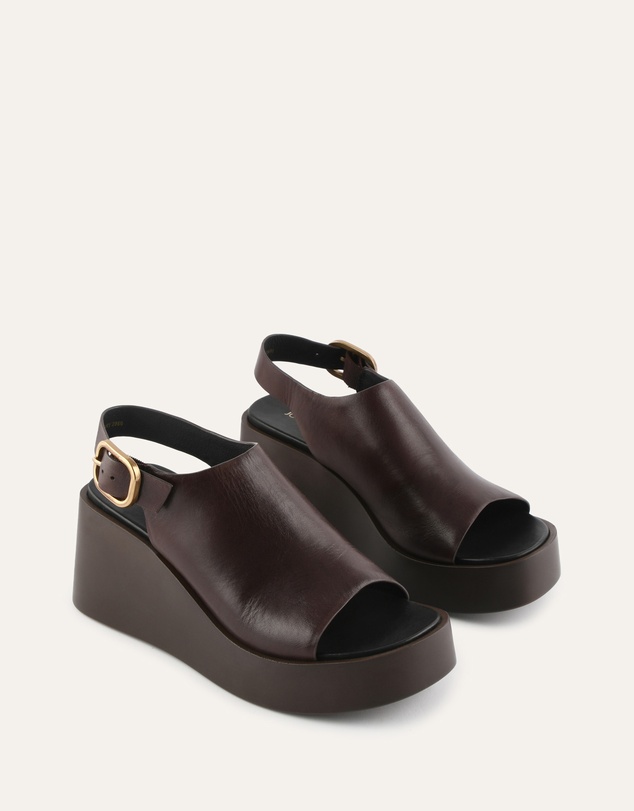 Jo Mercer - Cherry Mid Wedge Sandals
