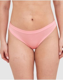 Bras N Things - Body Bliss Brazilian Knicker-Pink