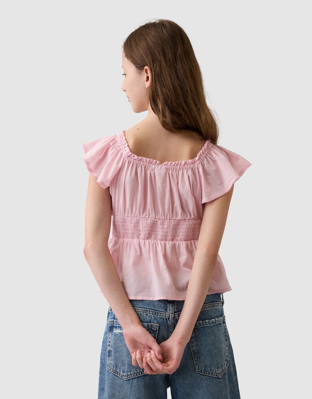 GAP - Flutter Sleeve Top - Teens
