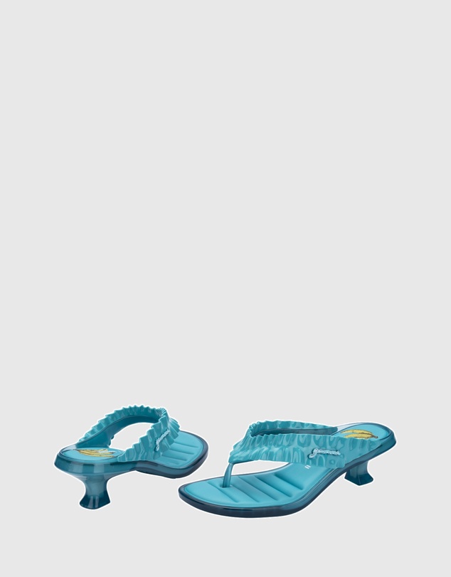 Melissa - MELISSA THONG KITTEN HEEL + GANNI