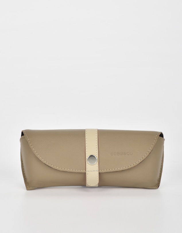Cobb & Co - Iris Two Tone Leather Glasses Case