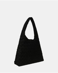Steve Madden - BRhianon Black/Silver Handbag