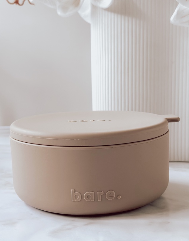 Bare The Label - Silicone Bowl and Lid