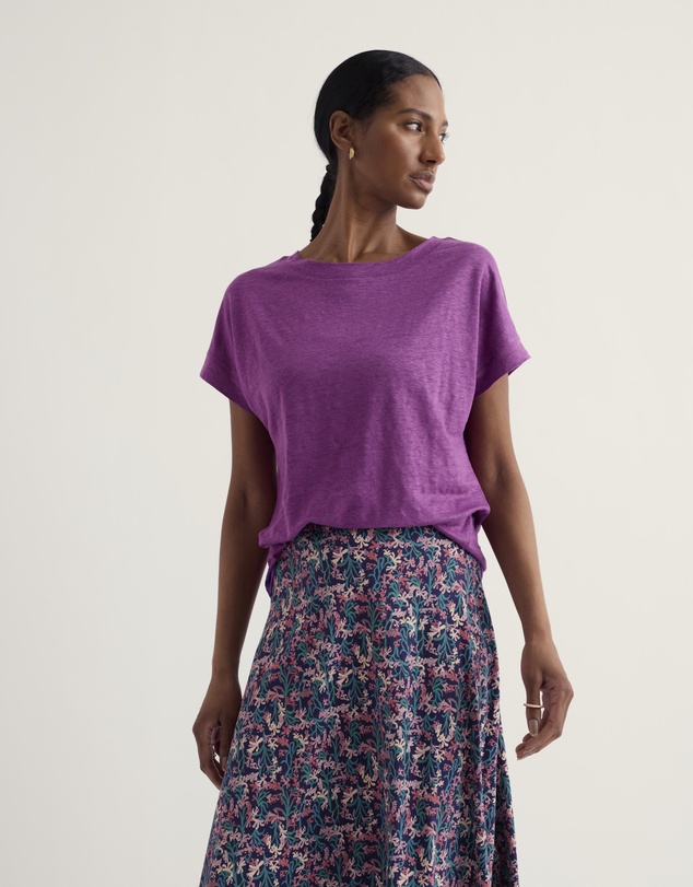 Seasalt - Carn Cove Linen T-Shirt