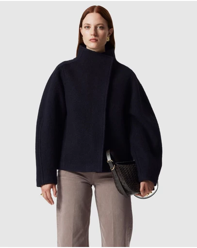 & Other Stories - Asymmetric Wool Jacket