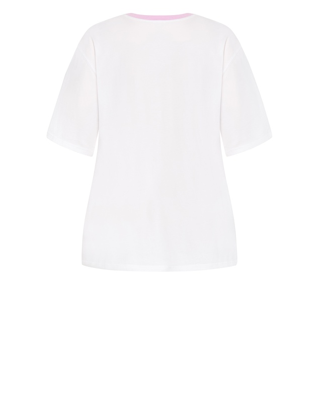 City Chic - Cherub Oversized Cotton Tee