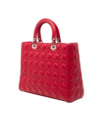 Pre-Loved by Azura Reborn - Pre-Loved Large Lambskin Cannage Lady Dior