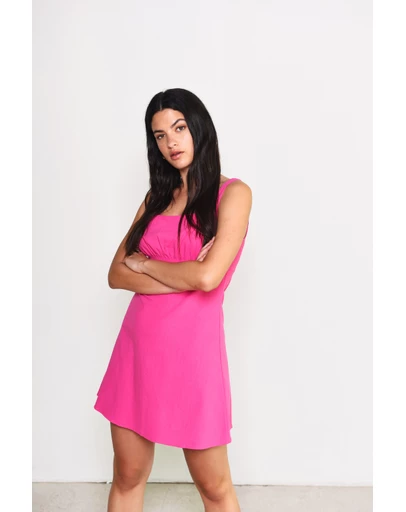 Glamorous - Strappy Milkmaid Mini Dress