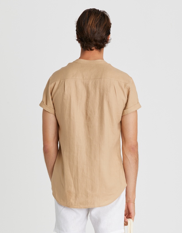 Aqua Blu Australia - Caramel Aaron Shirt