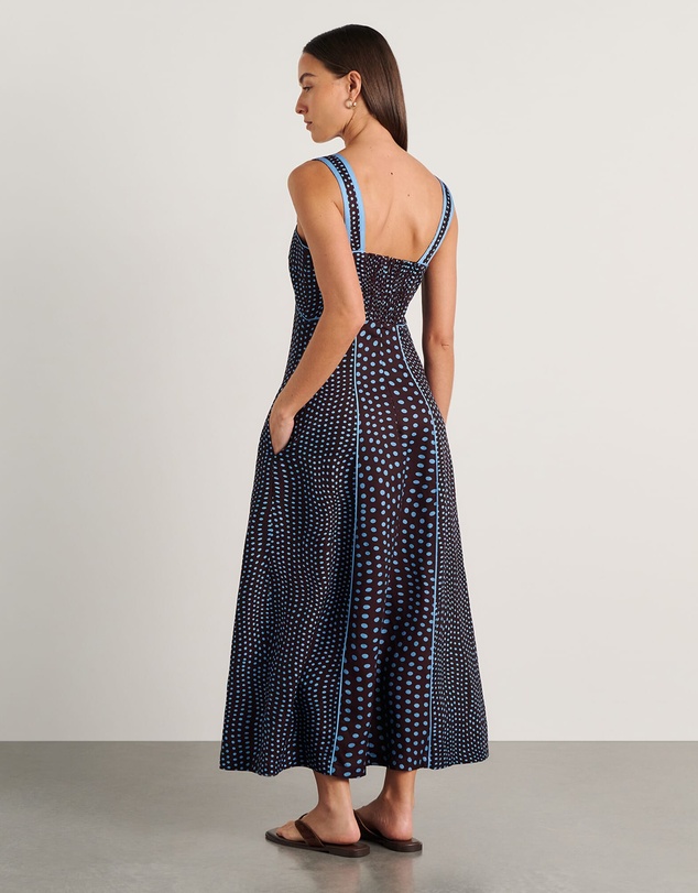 Jag - Ania Spot Midi Dress