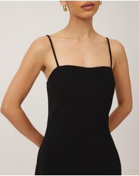 Tussah - Strapless Crepe Dress