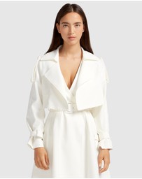 Belle & Bloom - Manhattan Cropped Trench
