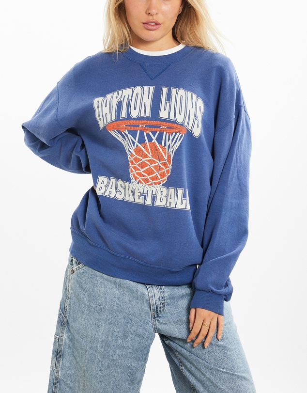 Vintage by The Real Deal - Pre Loved - 90s Dayton Lions Basketball Sweatshirt