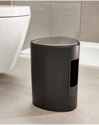 Joseph Joseph - EasyStore™ 5L Matt Black Bathroom Pedal Bin