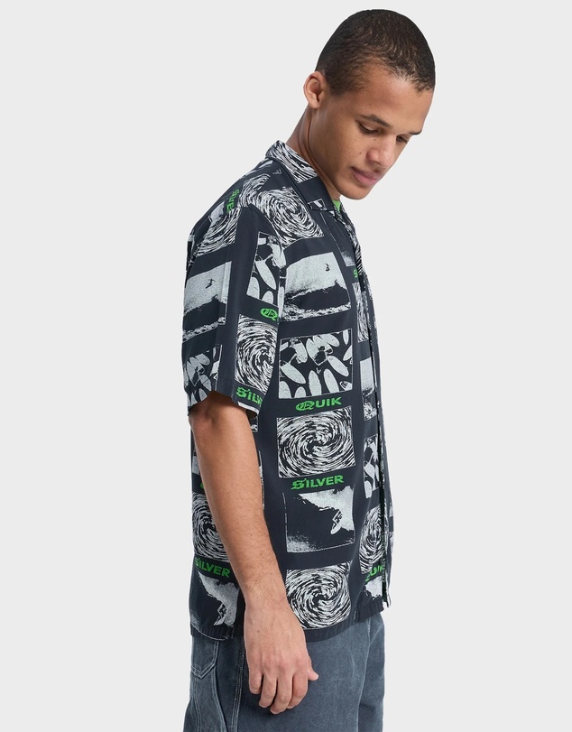 Quiksilver - Mens Mercury Tubes Short Sleeve Shirt